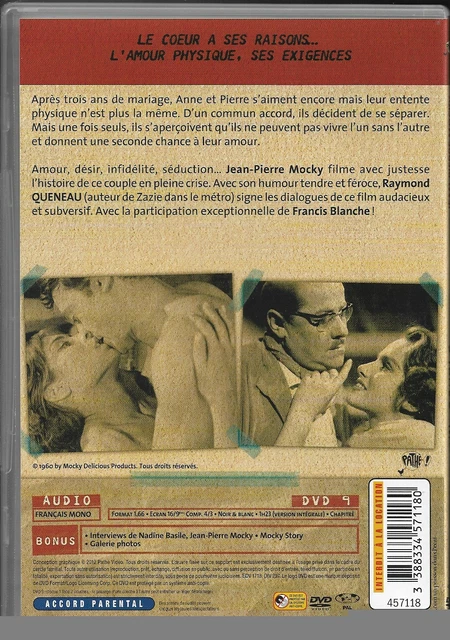 Collection Jean-Pierre Mocky : Un Couple ... Francis Blanche ... Dvd 2