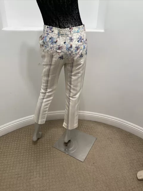 3.1 Phillip Lim Women's Printed Cropped Pencil Trousers Pants Size 2 NWT 3