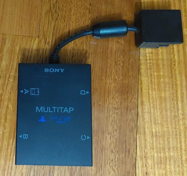 SONY Playstation 2 PS2 Multitap 4 Player Controller Adaptor Official