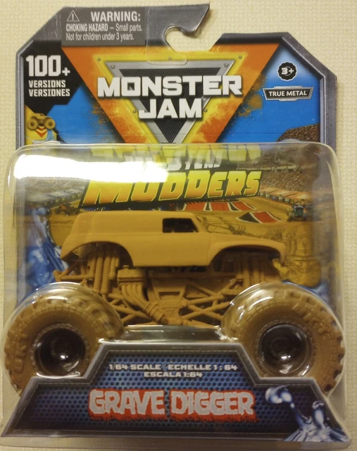 SPIN MASTER 2023 Monster Jam Mystery Mudders Grave Digger Series 1 10.