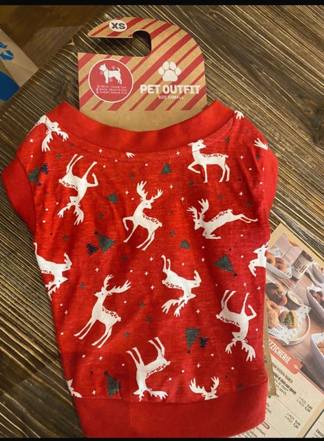 Pet Outfit primark Natalizio Renne