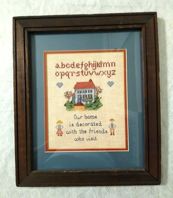https://www.picclickimg.com/c4MAAOSwxh9lmGj5/Framed-Cross-Stich-Our-Home-Is-Decorated.webp