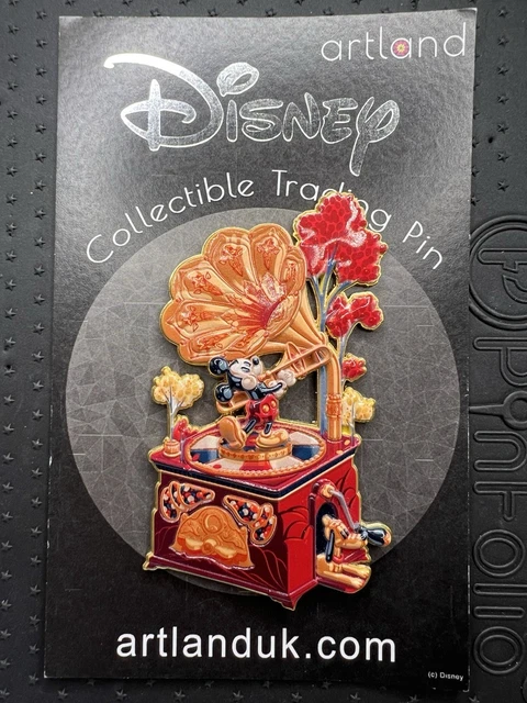 DISNEY MICKEY MOUSE MUSIC BOX by LINDEN,ANDY WARHOL ART 1995