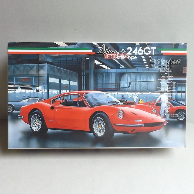 Maquette Fujimi 16500 – Ferrari Dino 246 GT L Type – 1/24 – Boîte D’origine