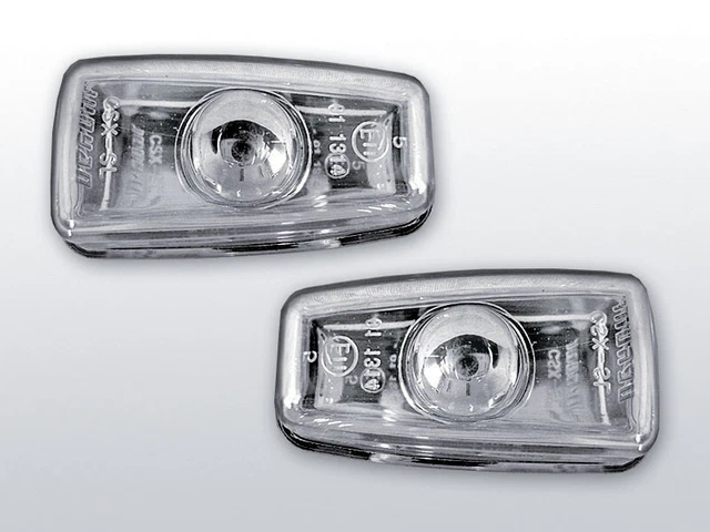 KBCI01 Coppia Frecce Laterali Citroen Saxo Berlingo Xsara Peugeot 406 cromo Tuni