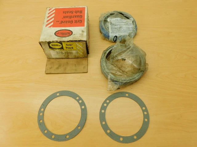 Nos Stemco Grit Guard Hub Seals (One Wheel) Heavy Duty Axle Sb-33265