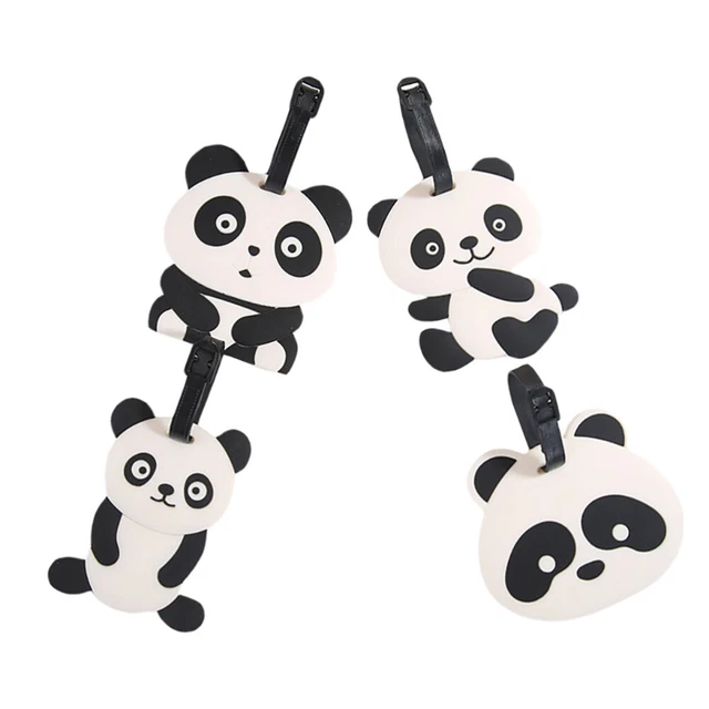 Lot De 6 étiquettes De Bagage Fruits Trop Mignonnes - En PVC Souple, Personnalisables, Pour Valises Et Sacs à Dos ! - 7