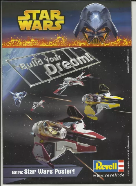 Katalog Revell Easy Kit Action 2005 Modellbausätze Star Wars Poster