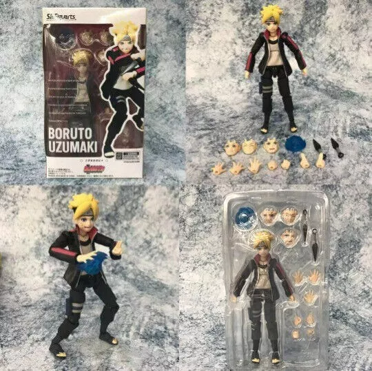 S.H Figuarts Naruto Shippuden Uzumaki Boruto Action Figure Anime SHF Model Toys