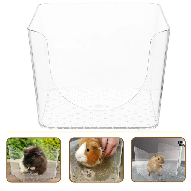 Conejo Chinchillas Conejito Arena Cuenca Conejito Caja de baño Para Mascota Pequeña
