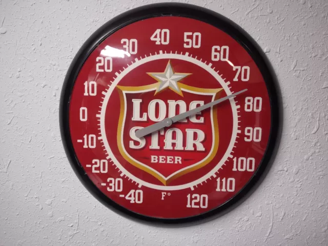 Lonestar Beer Wall Thermometer 13 Inch