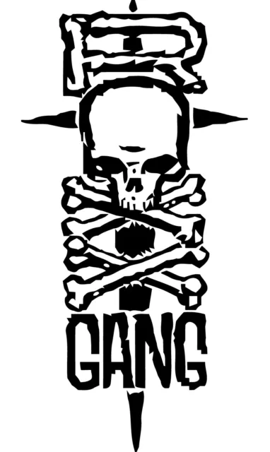 Roxx Gang VINYL DECAL Glam Metal Band car window laptop sticker Kevin Steele 3x6