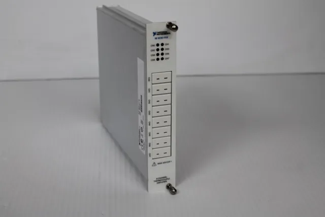 NI National Instruments SCXI-1112 186215D01 8-Channel Thermocouple Input Module