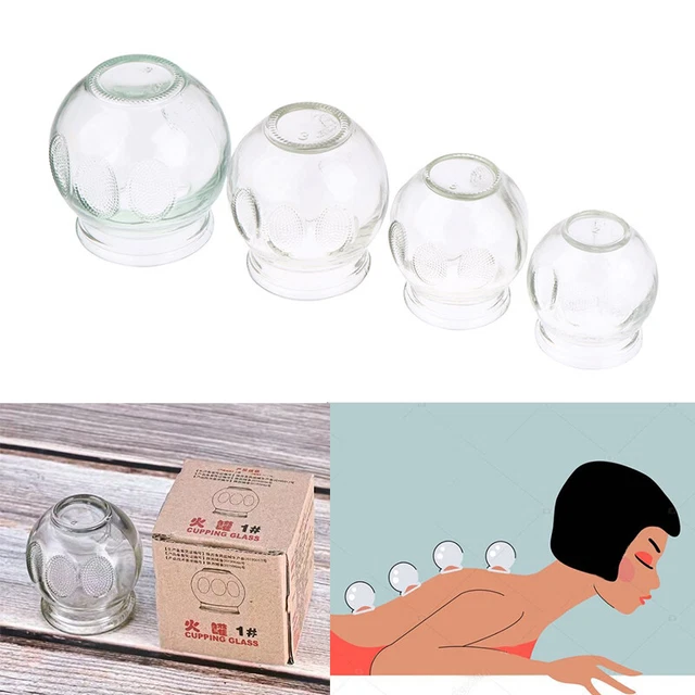 Medicina de espesor del tanque Glass Vacuum Cupping Jar CAN APROPER ESTERAPIA