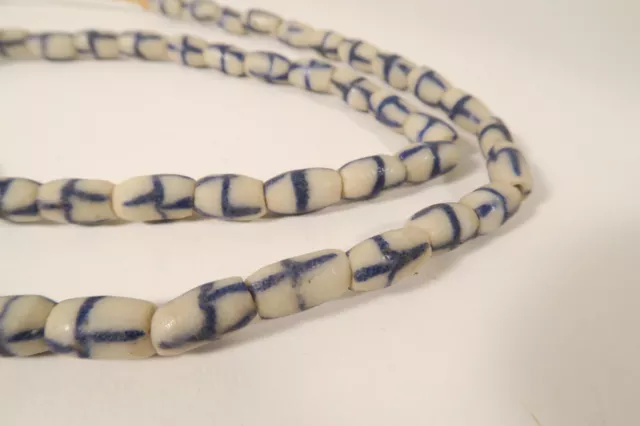 Glasperlen Pulverglas EL03 Krobo Powderglass Beads Ghana Trade beads Afrozip 2