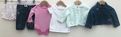 Baby Girls Bundle Clothes Age 3-6 Months H&M Cherokee George