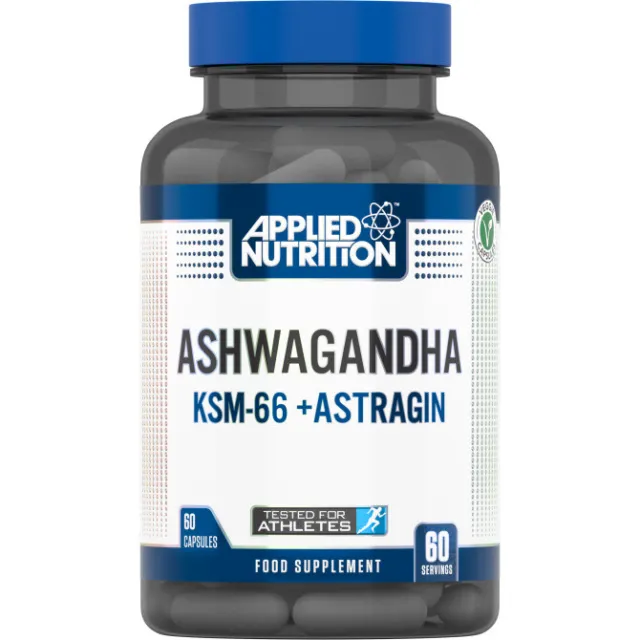 Nutrición aplicada Ashwagandha KSM-66 + Astragin - 60 cápsulas