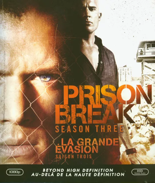 Prison Break - Season 3 (Bilingual) (Blu-ray) New Blu