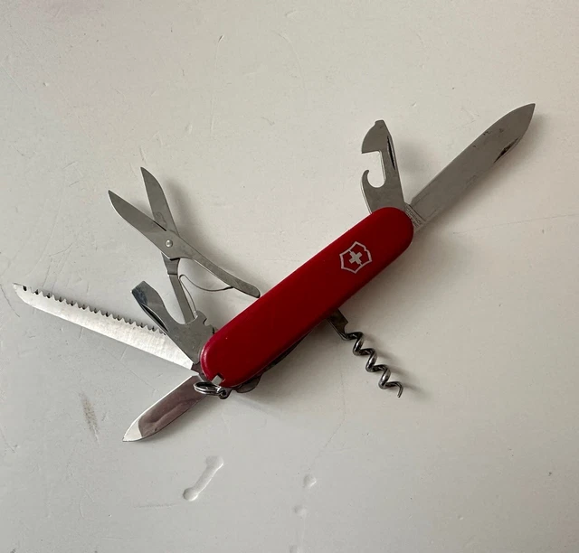 Couteau suisse multifonction Victorinox Work Champ XL rouge avec 31
