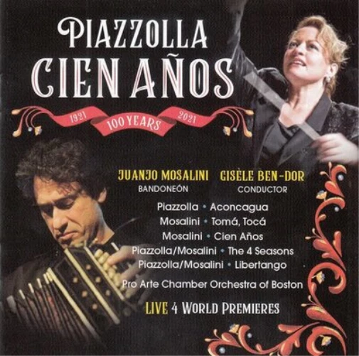 Astor Piazzolla Piazzolla: Cien Anos (CD) Album