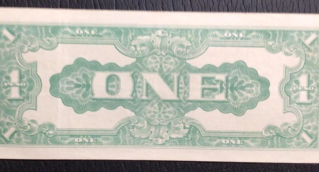 1941-1945 $1 Japanese "FUNNY BACK" World War II Old Paper Money Currency! XF!