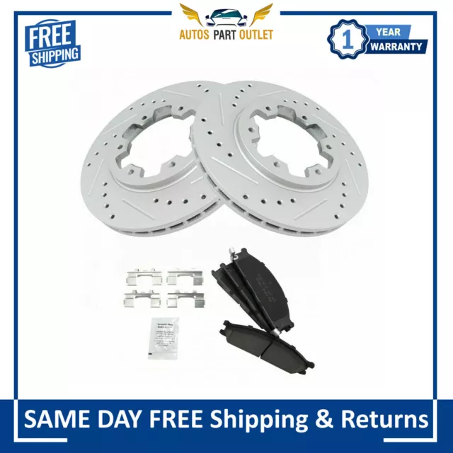 New Front Brake Pad & Rotor Kit For 1986-2002 Nissan D21 Hardbody Pickup