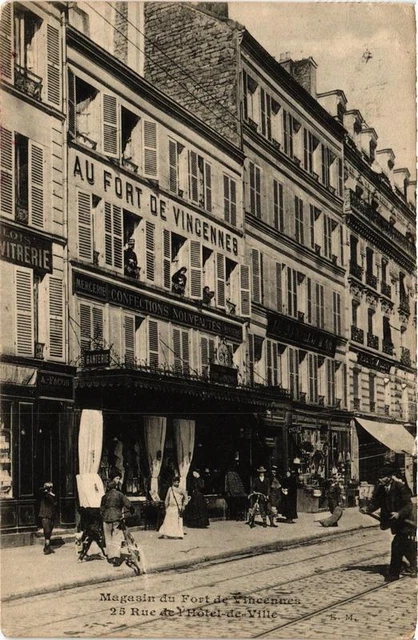 CPA AK VINCENNES Magasin du Fort de VINCENNES 25 rue de Hotel-de-VILLE (672157)