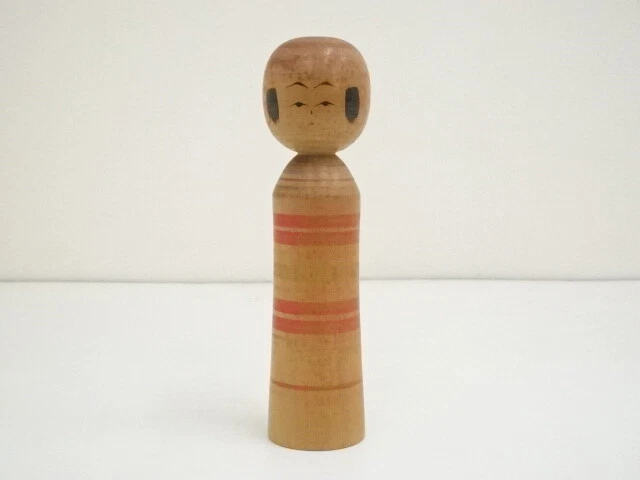 44170# TRADITIONAL JAPANESE CRAFT / KOKESHI DOLL (19.1 cm)/ ARTISAN WORK