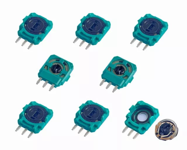 8X ALPS 10K Potentiometer + Drift Fix PCB for PS4, Xbox | Thumbstick Module