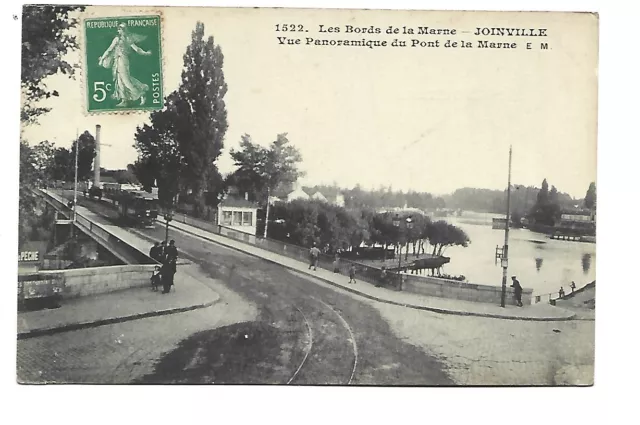 94  Joinville Le Pont  Vue Panoramique Du Pont De La Marne