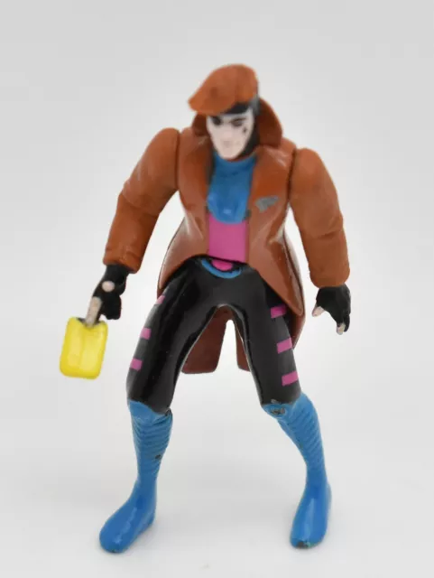 X-Men Steel Mutants Gambit Loose 3" Diecast Action Figure Toy Biz 1994