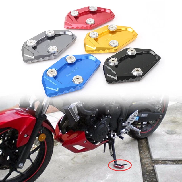 Kickstand Ständerplatte Verlängerungs Für Yamaha YZF R3/ R25 MT-03 2013-16 Blau