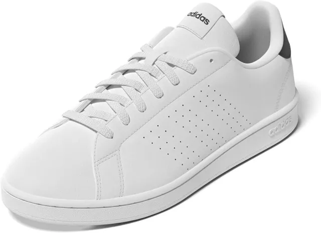 Scarpe da ginnastica uomo ADIDAS advantage Sneakers ecopelle bianco/blu n 40
