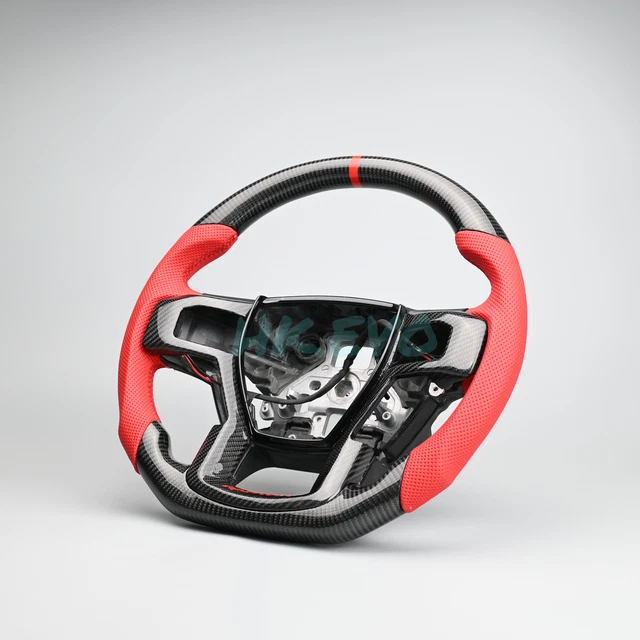 CARBON FIBER STEERING Wheel Suitable For 1520 Ford F150 Raptor with