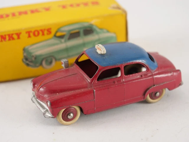 SIMCA ARONDE Taxi de DINKY TOYS FRANCE, ref : 24 UT, vintage, en très