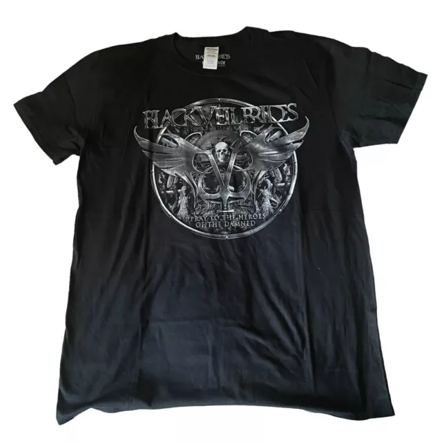 Black Veil Brides Pray To The Heroes Of The Damned  T-Shirt Size L BNWOT
