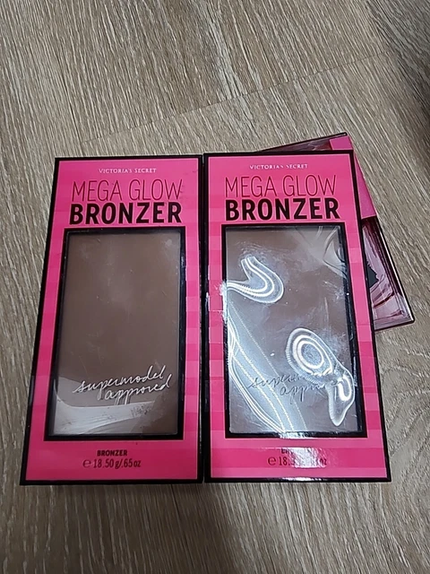 VICTORIA'S SECRET Mega Glow BRONZER MEDIUM DEEP Supermodel Approved  x in packag