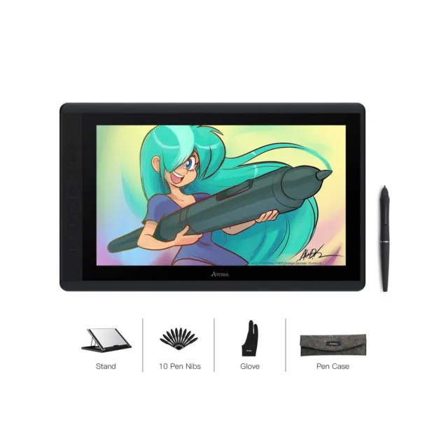 Artisul D16 15.6 Inch Drawing Tablet with Screen IPS Graphics Drawing Monitor...