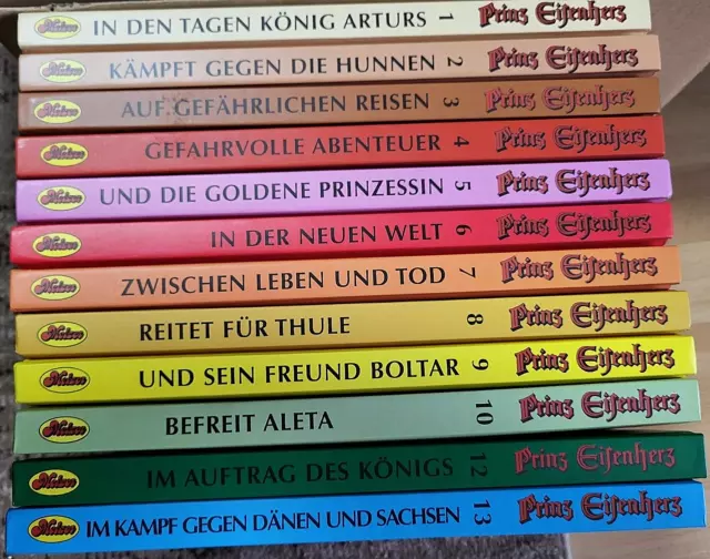 Prinz Eisenherz Band 1 bis 10 und 12 bis 13 des Comic-Klassikers (gebundene)