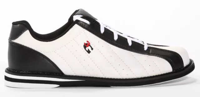 3G Men's Kicks Bowling Shoes White/Black 2