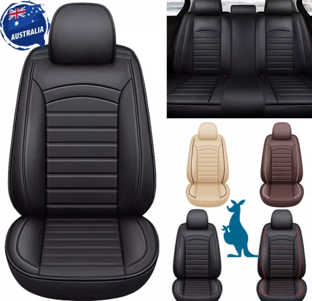 PU Leather Car Seat Covers Full Set for BMW X1 X2 X3 X4 X5 X6 Front Rear Cushion