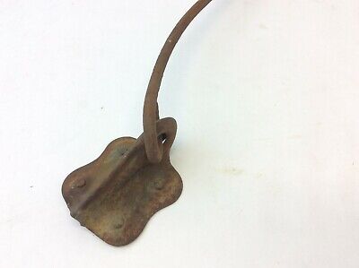 Antique Old Wire Wrought Iron Metal Bucket Handle Large Pot Part Decorative 3