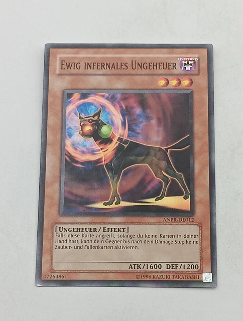 ANPR-DE012 Ewig Infernales Ungeheuer – Sammelkarte (wahrscheinlich Yu-Gi-Oh!)