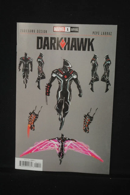 Darkhawk #1 Larraz Design Variant 1st Appearance Marvel Comic Print 2021