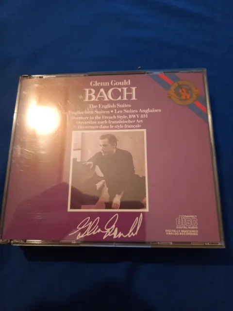 Bach - The English Suites. Glenn Gould. Box 2 Cd Masterwork