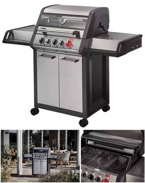 Enders Monroe Pro 3 SIK Turbo Gasgrill mit 800°C Turbo-Zone