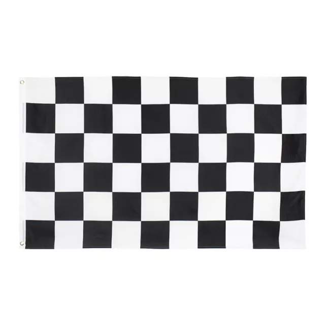 90*150cm Aerlxemrbrae 3*5FT Racing Flag Hanging Racing checkered Fl FE