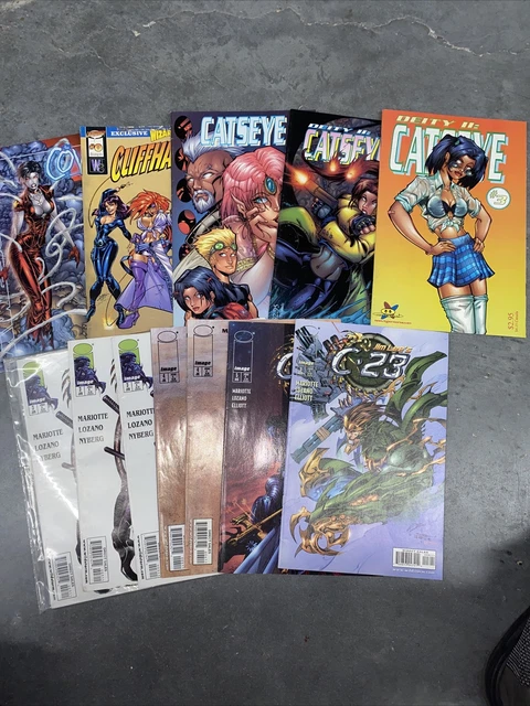 Lot of 12 Jim Lee's C-23 Image Comics 1st Print Comic Books cliffhanger, covent