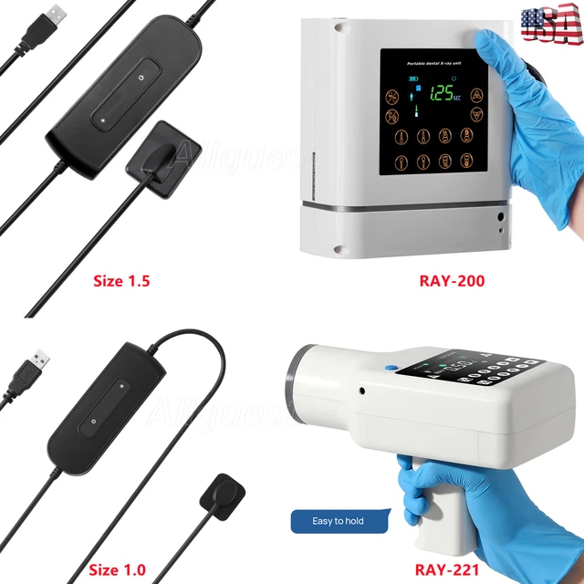Woodpecker Style Dental Portable X-Ray Machine High Frequency/RVG X-Ray Sensor