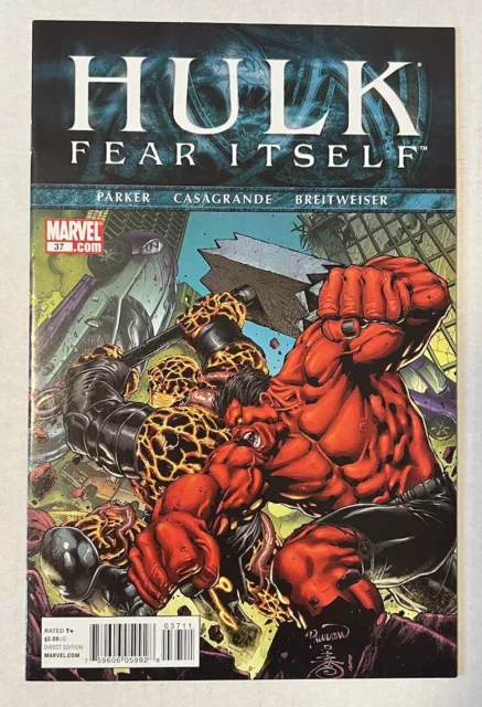 Hulk Fear Itself #37 Marvel Comic Book